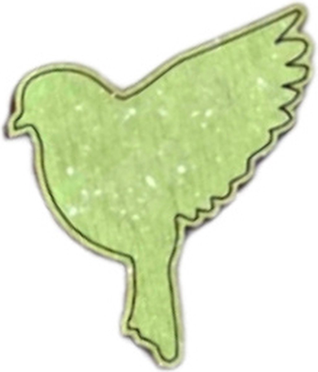 Magneet voor borduren - Hout - Vogel