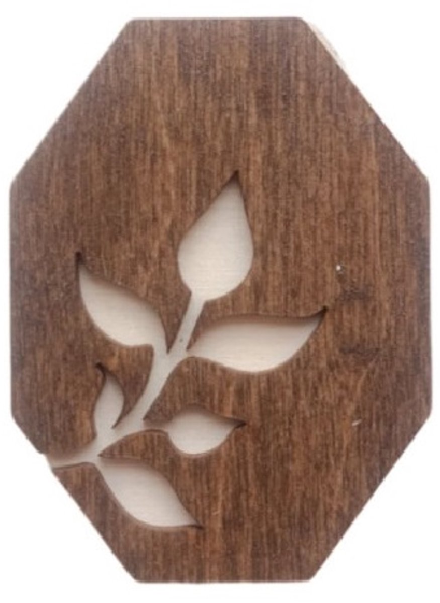 Naaldenhouder- Houten Naaldendoosje Plantentak