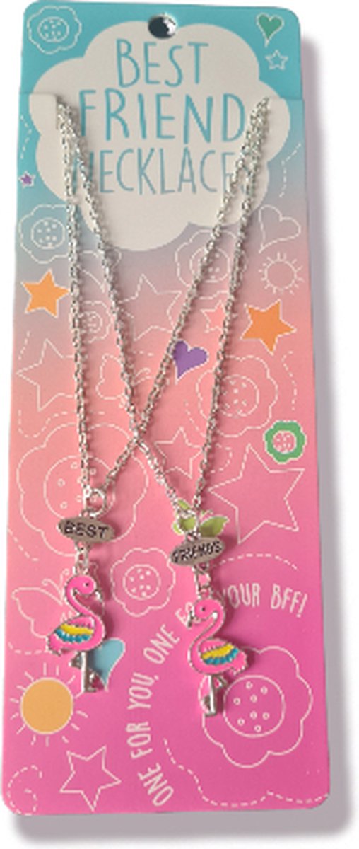 Best Friend Vriendschapskettingen Flamingo
