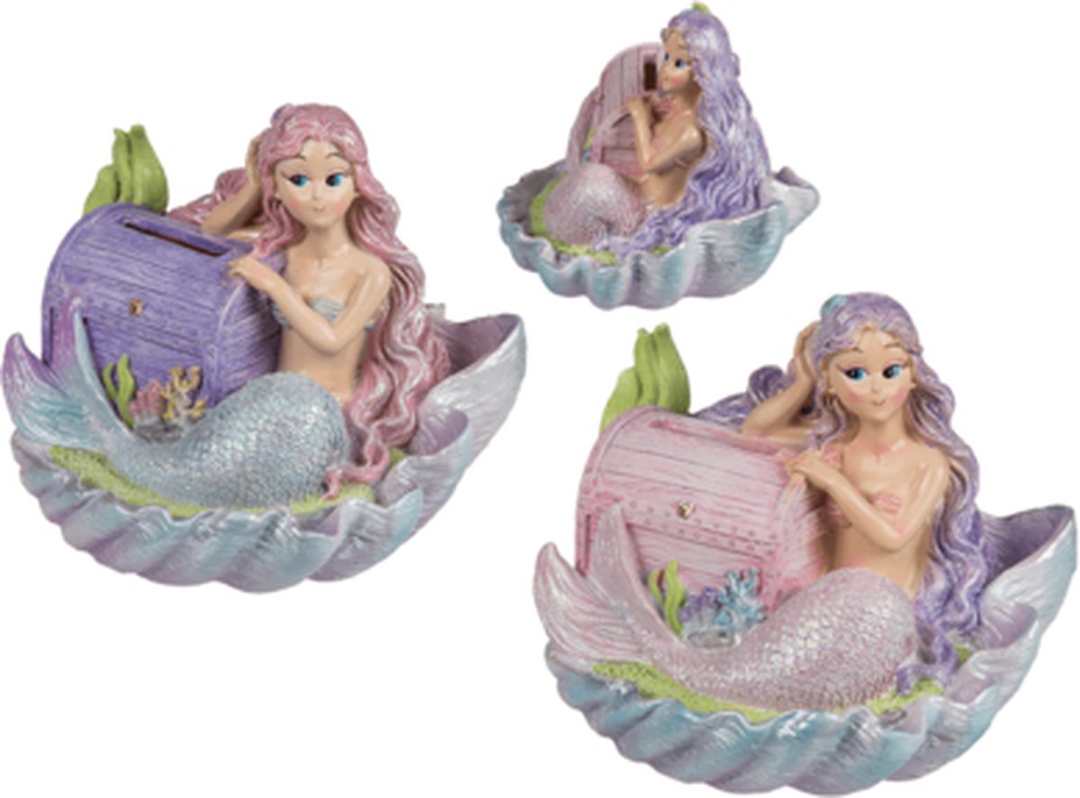  , zeemeermin in schelp, Kindercrea