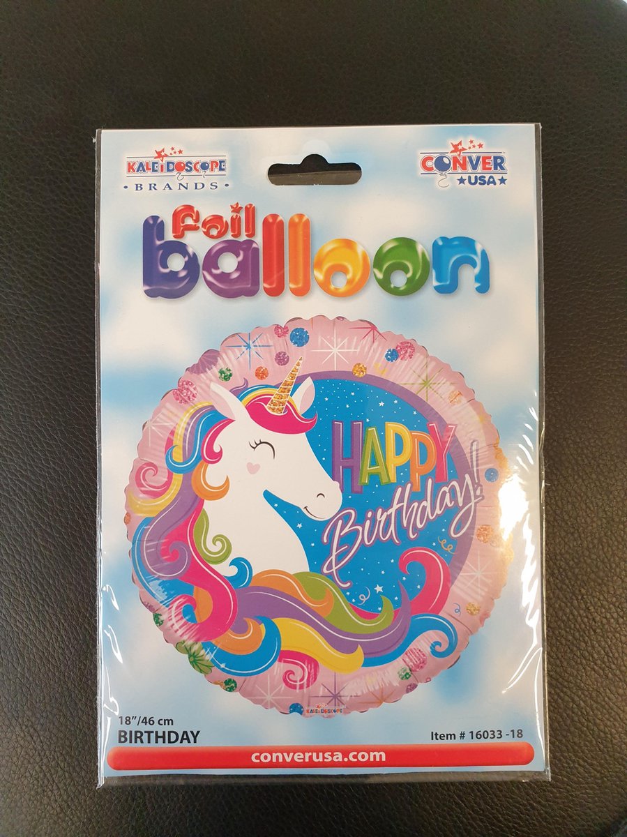 ballon unicorn happy birthday