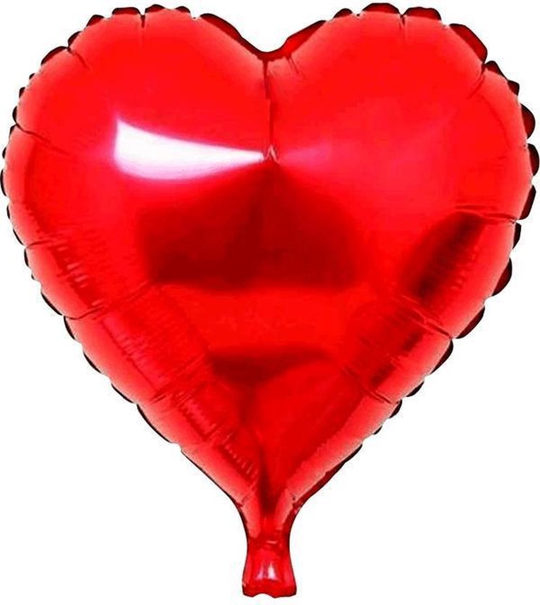 folie ballon hart rood 45 cm