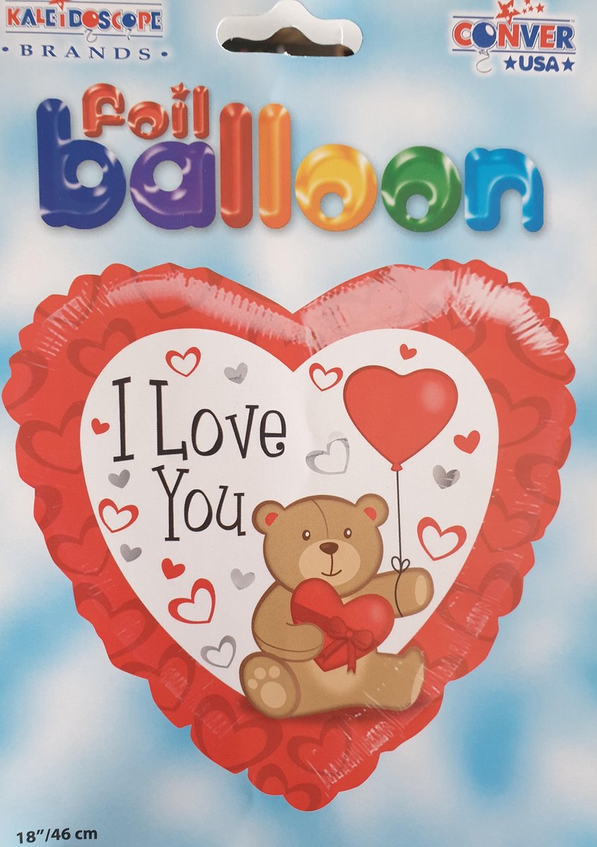 hart ballon i love you