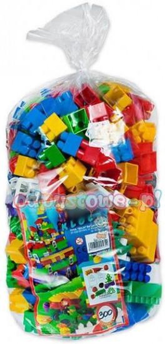 Bouwstenen 300 stuks 3+