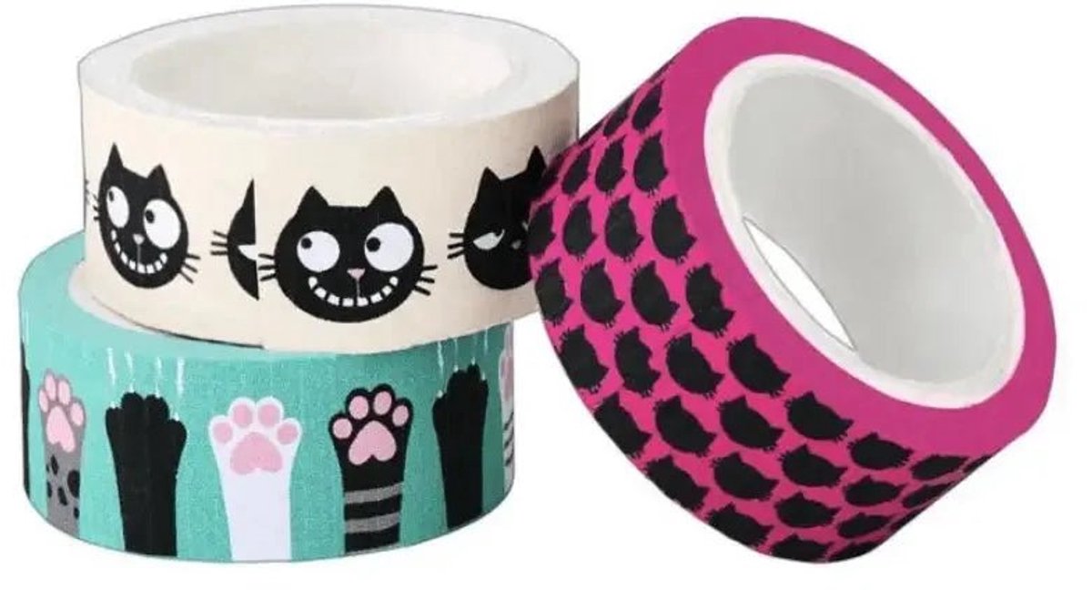 Ed the Cat Decotape - Decoratietape