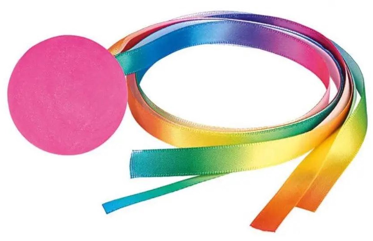 Stuiterbal Roze met Staart - Stuiterballen