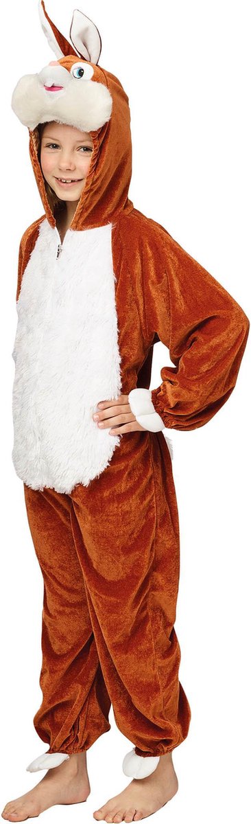 Bruin paashaas kostuum voor kinderen -maat 104
