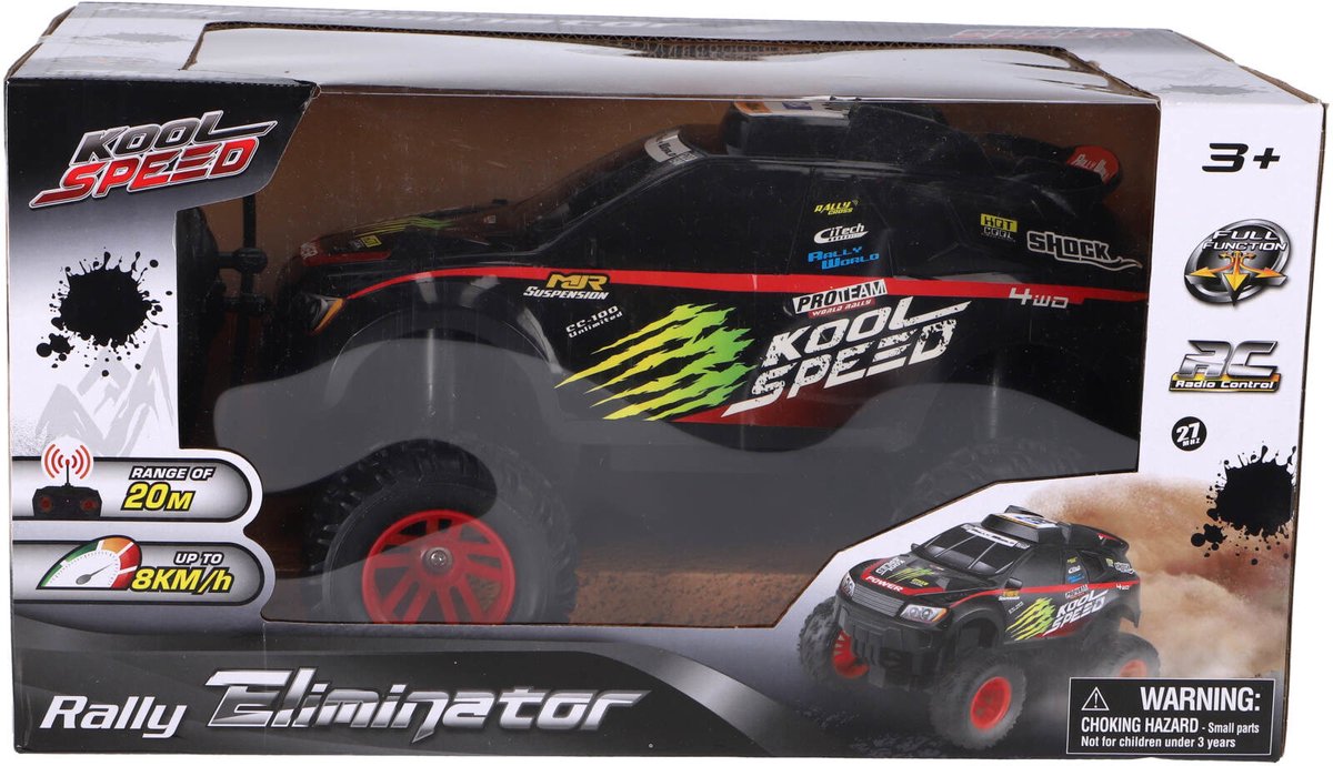Kool Speed Radiografisch Bestuurbare Rally Eliminator 1:16