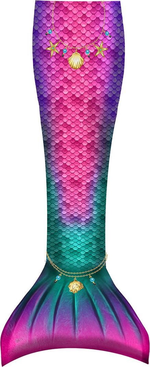 Kuaki Mermaids - zeemeerminstaart - Star - Maat: 122-128