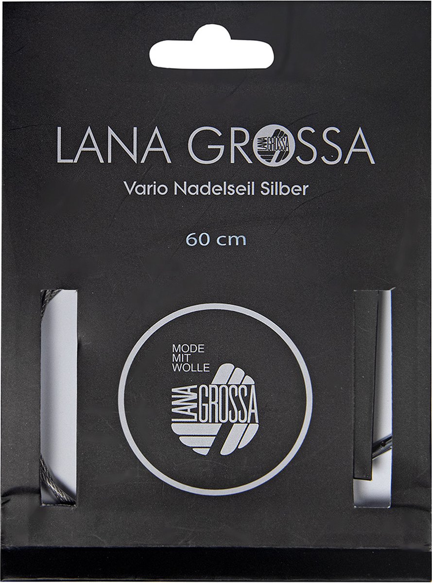 LG Rondbreinaalddraad kunststof zwart tbv rondbreinaald 120 cm