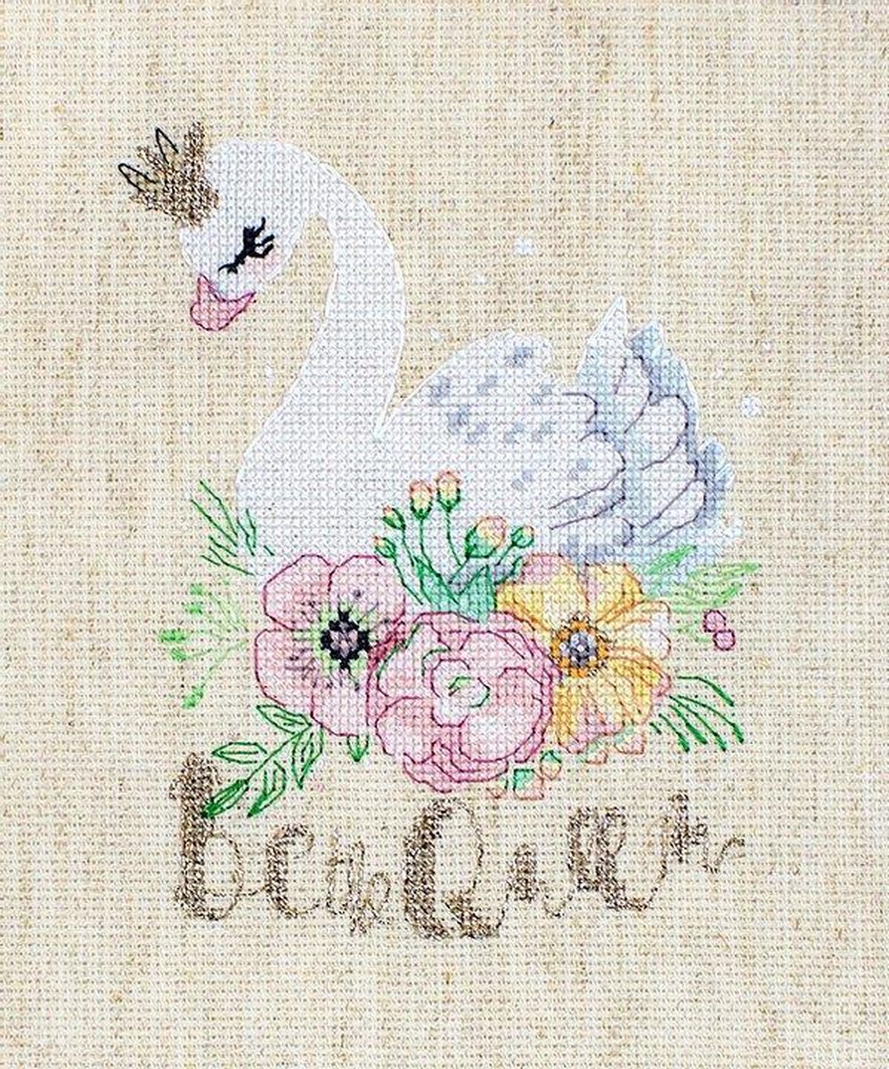 Borduurpakket LETISTITCH 996 Be the Queen (telpatroon)