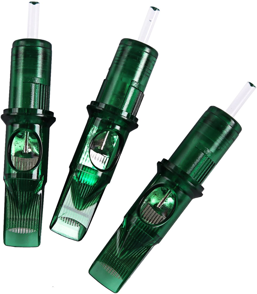 13 Magnum lev Tattoo cardrige Naalden - 10x Tattoo Cartridges - Magnom Naalden Set - Voor alle gangbare tatoeage machines - cardrige naalden