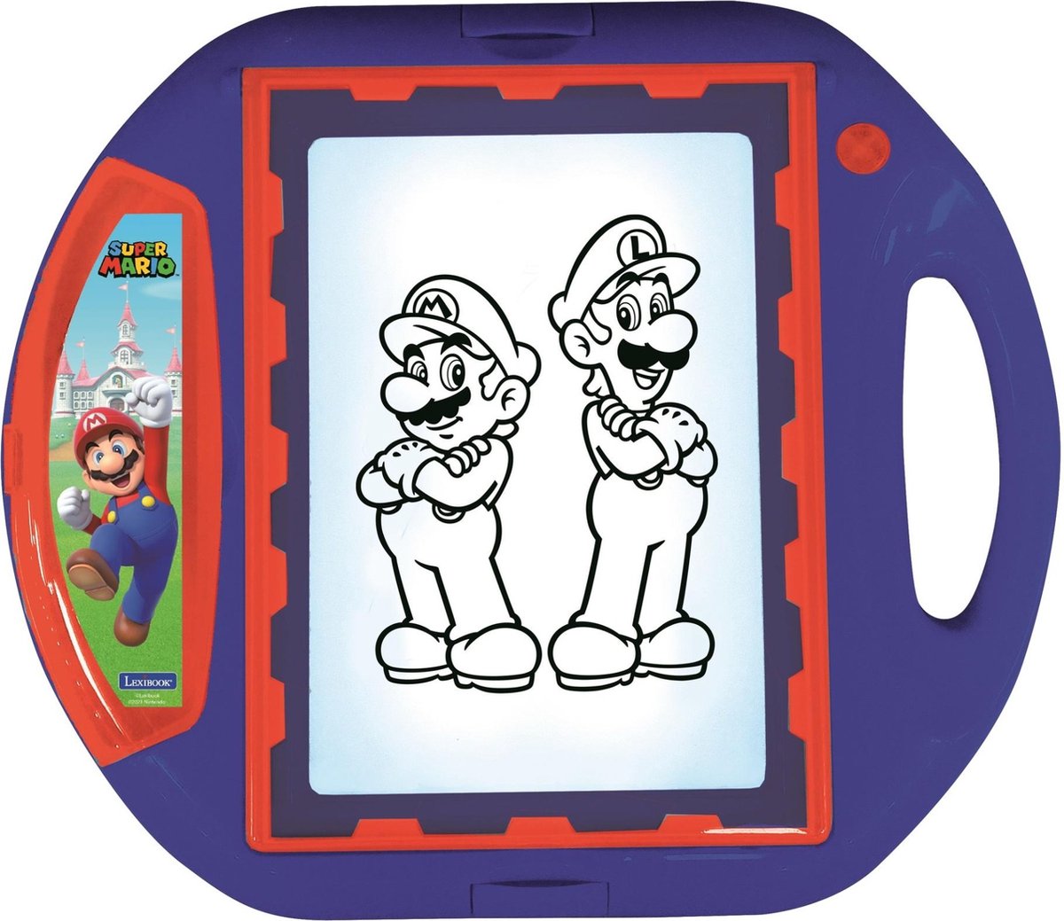 Super Mario Tekenprojector met pennen en stempels