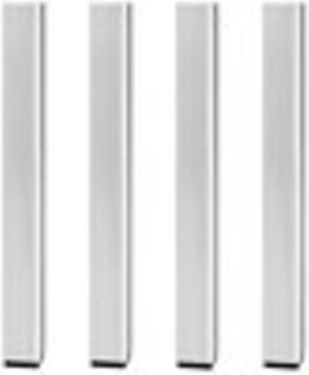 lightmaXX ALU-STAGE podiumpoot SET Eco 4x insteekpoten, 20cm  40/40 - Accessoires