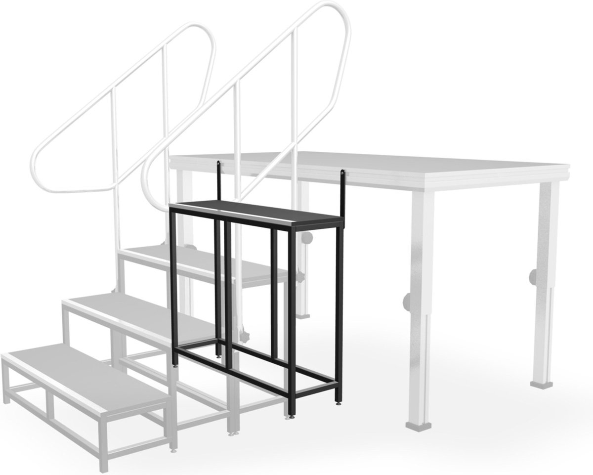 lightmaXX ALU-STAGE trede 80 1 trede, 80cm - Accessoires