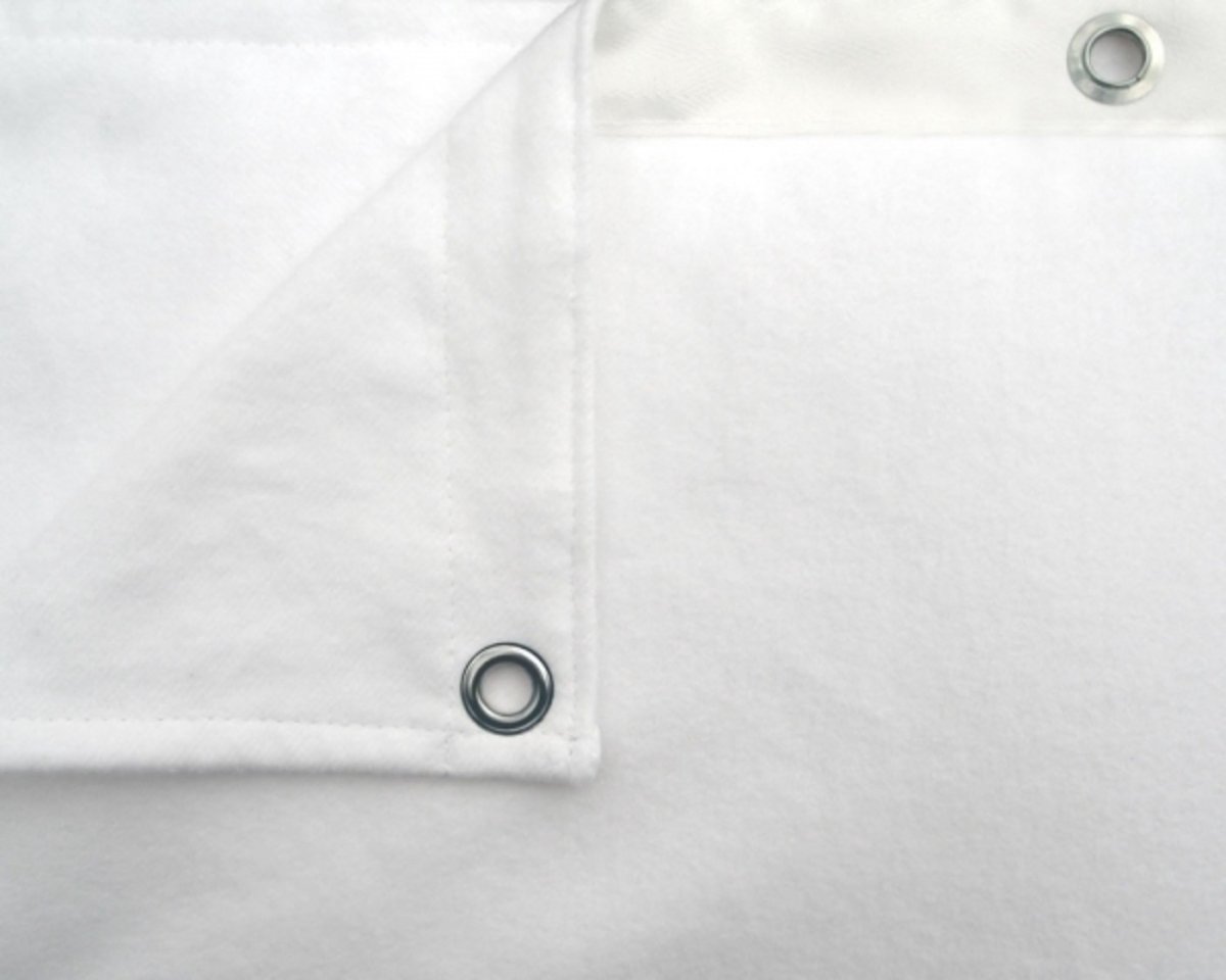 lightmaXX Backdrop geÃ¶st 500 x 300 cm B1, weiss - Backdrops