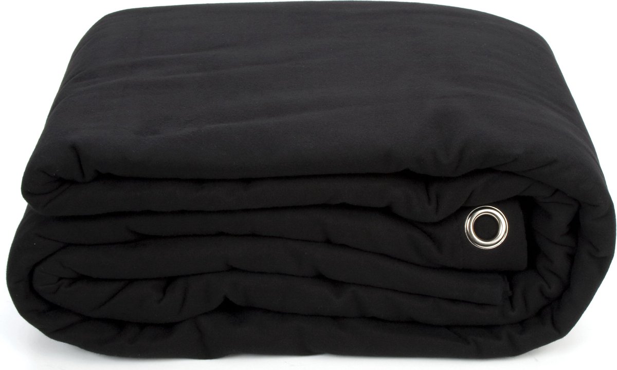 lightmaXX Backdrop met ogen 300 x 300 cm B1, zwart - Backdrops