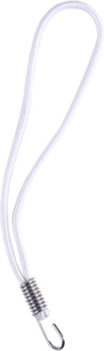 lightmaXX Spannfix 5 mm x 250 mm wit met metaalhaken - Accessoire voor podium elementen