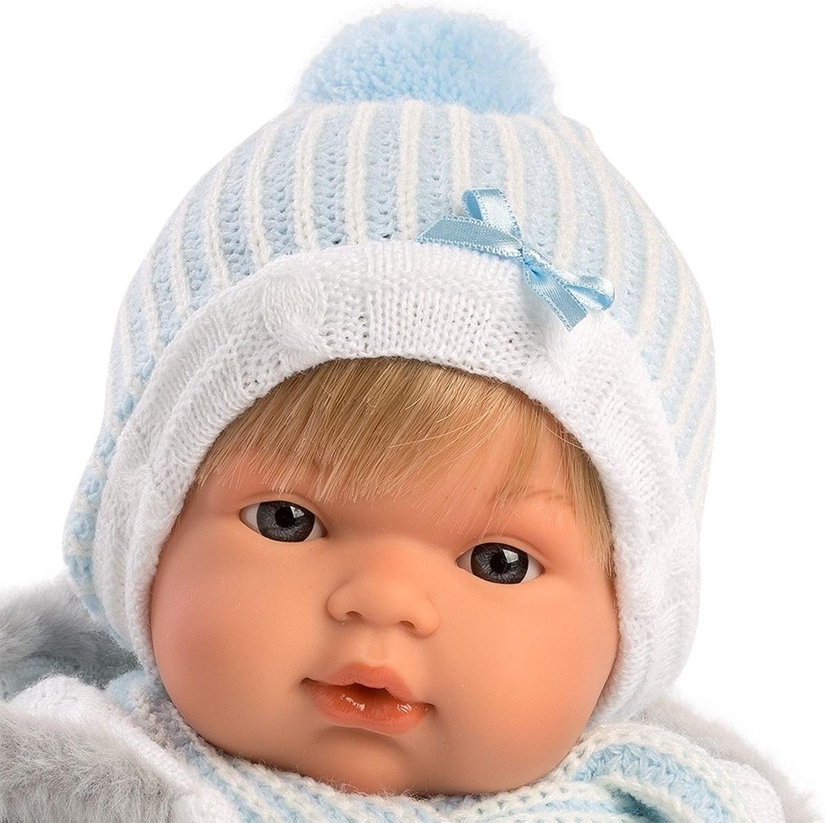 Llorens Babypop Sasha Blauw Sterretjes 38 cm