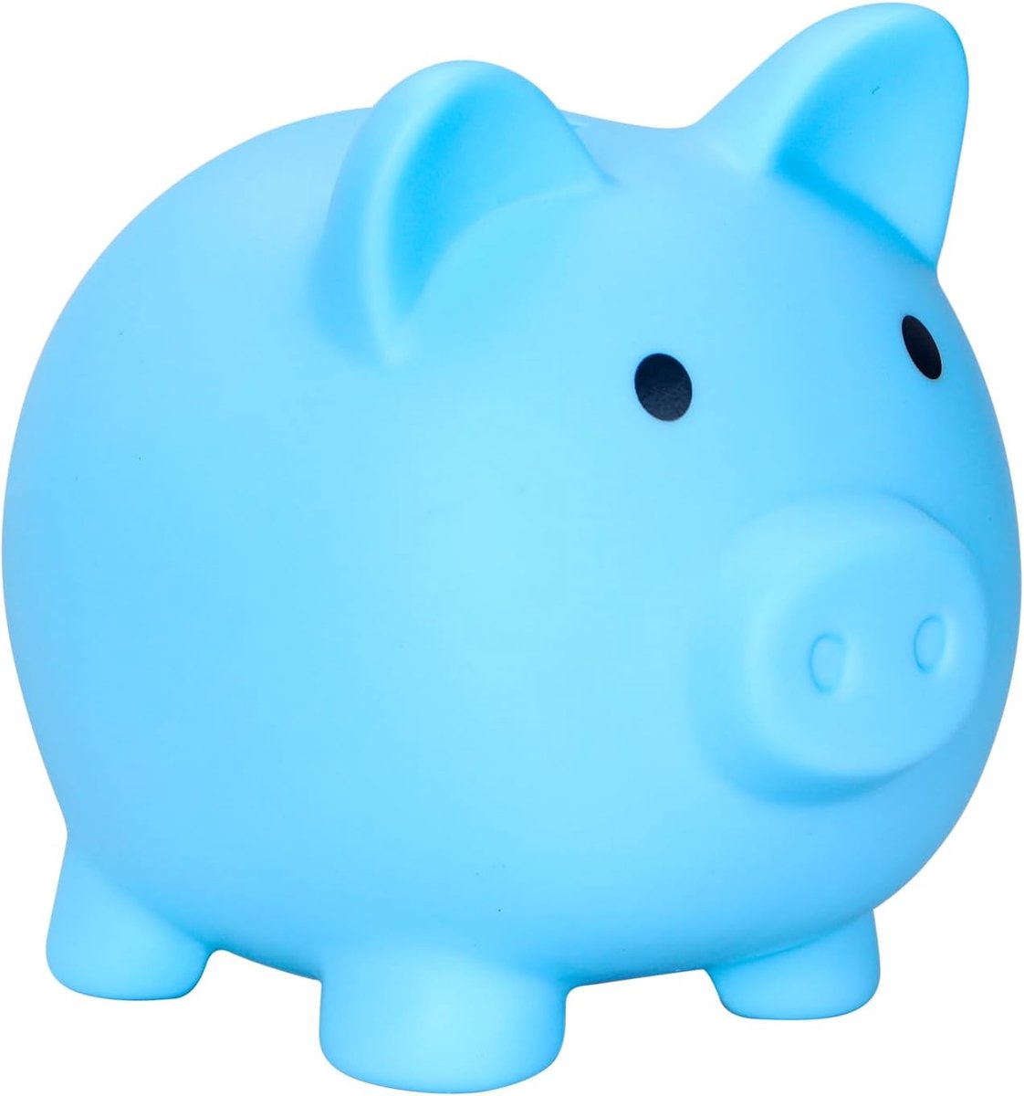 Spaarpot voor Kinderen – Blauwe Geldbox voor Munten en Kleingeld – Voor Jongens, Meisjes en Volwassenen