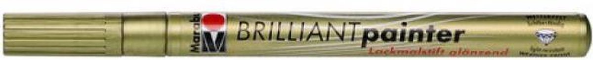 Brilliant painter 1-2 mm - Goud