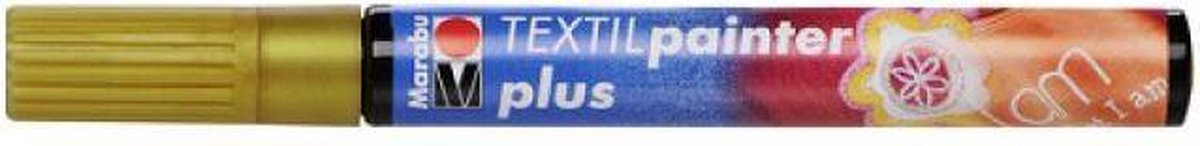 Textil painter - plus punt 3 mm - Goud