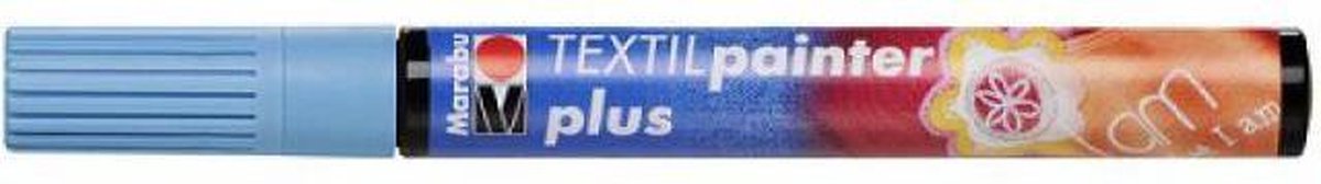 Textil painter - plus punt 3 mm - Lichtblauw