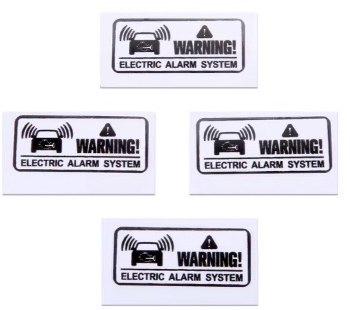 medj-sticker-auto sticker- Alarm Sticker Diefstal Sticker-auto