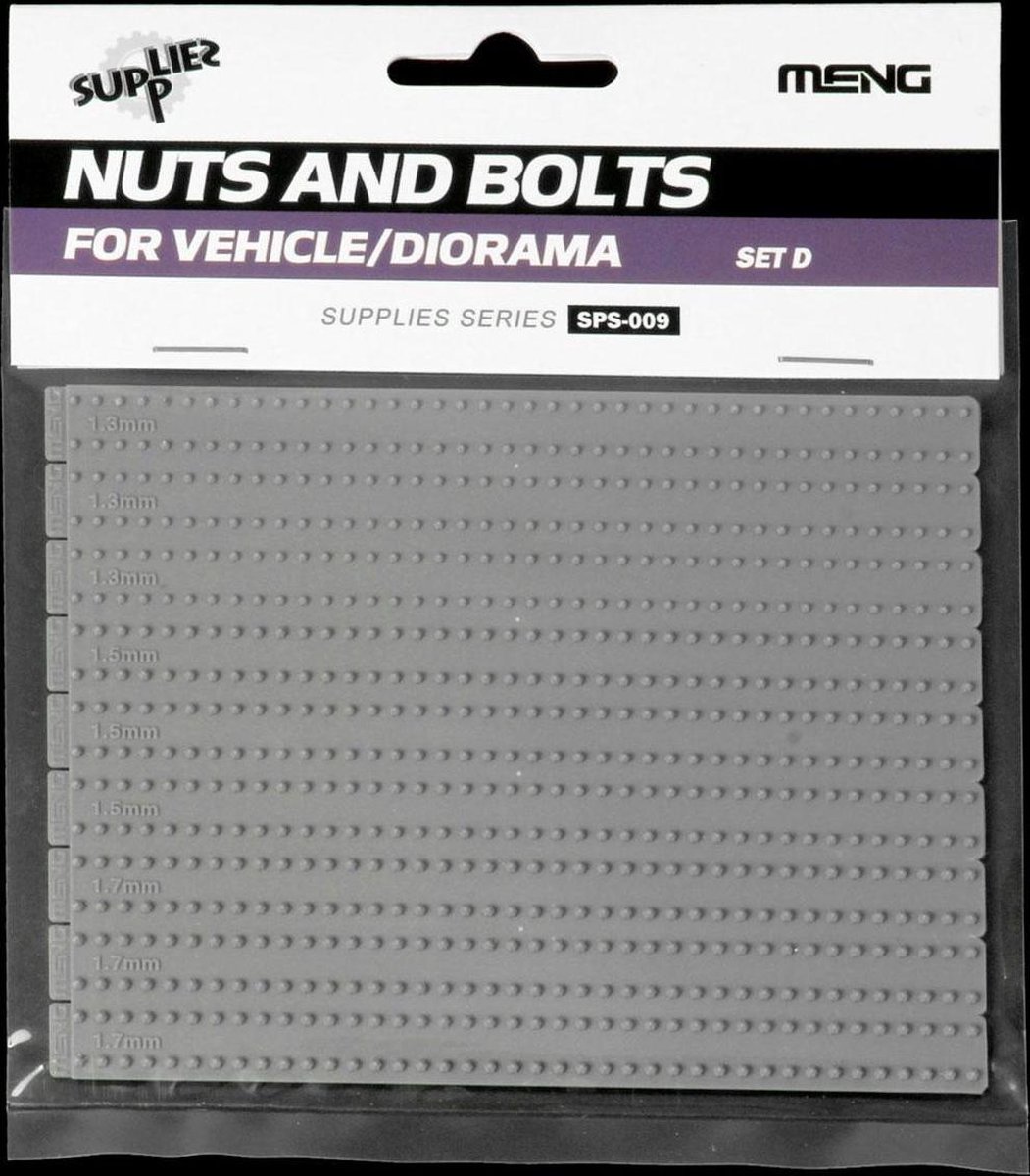 MENG SPS009 Nuts and Bolts Set D Accessoires set