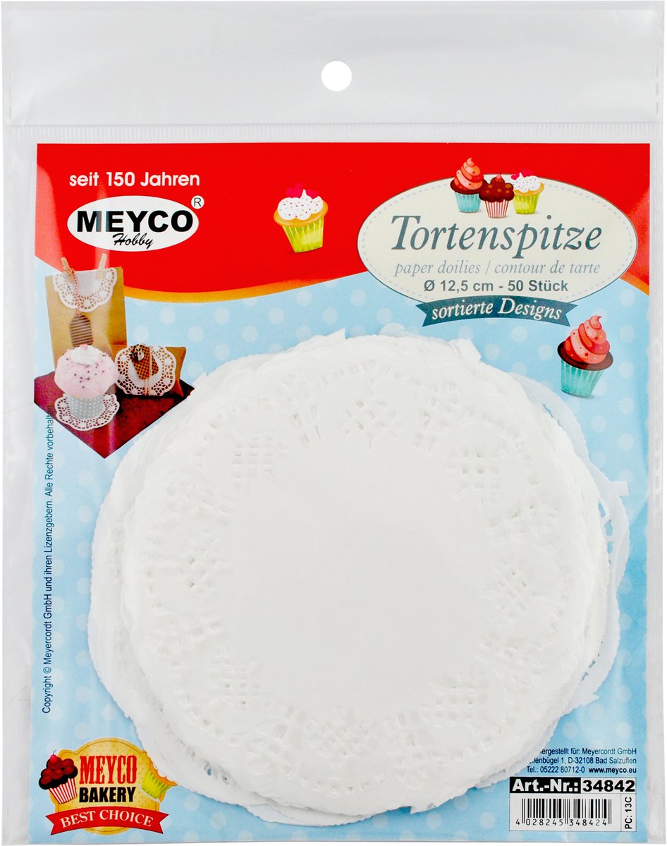 Taartenranden 50 stuks 12.5 cm