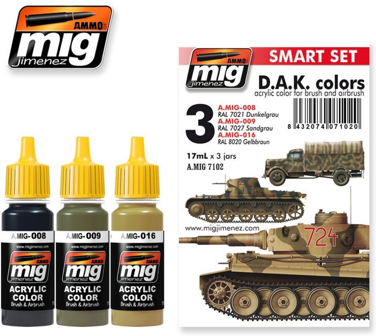 Mig - Afrika Korps (Mig7102)