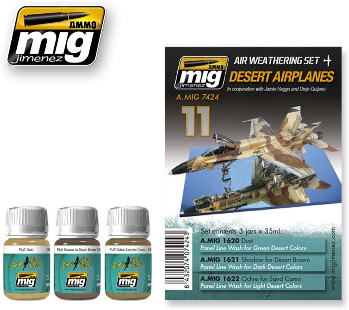 Mig - Desert Airplanes (Mig7424)