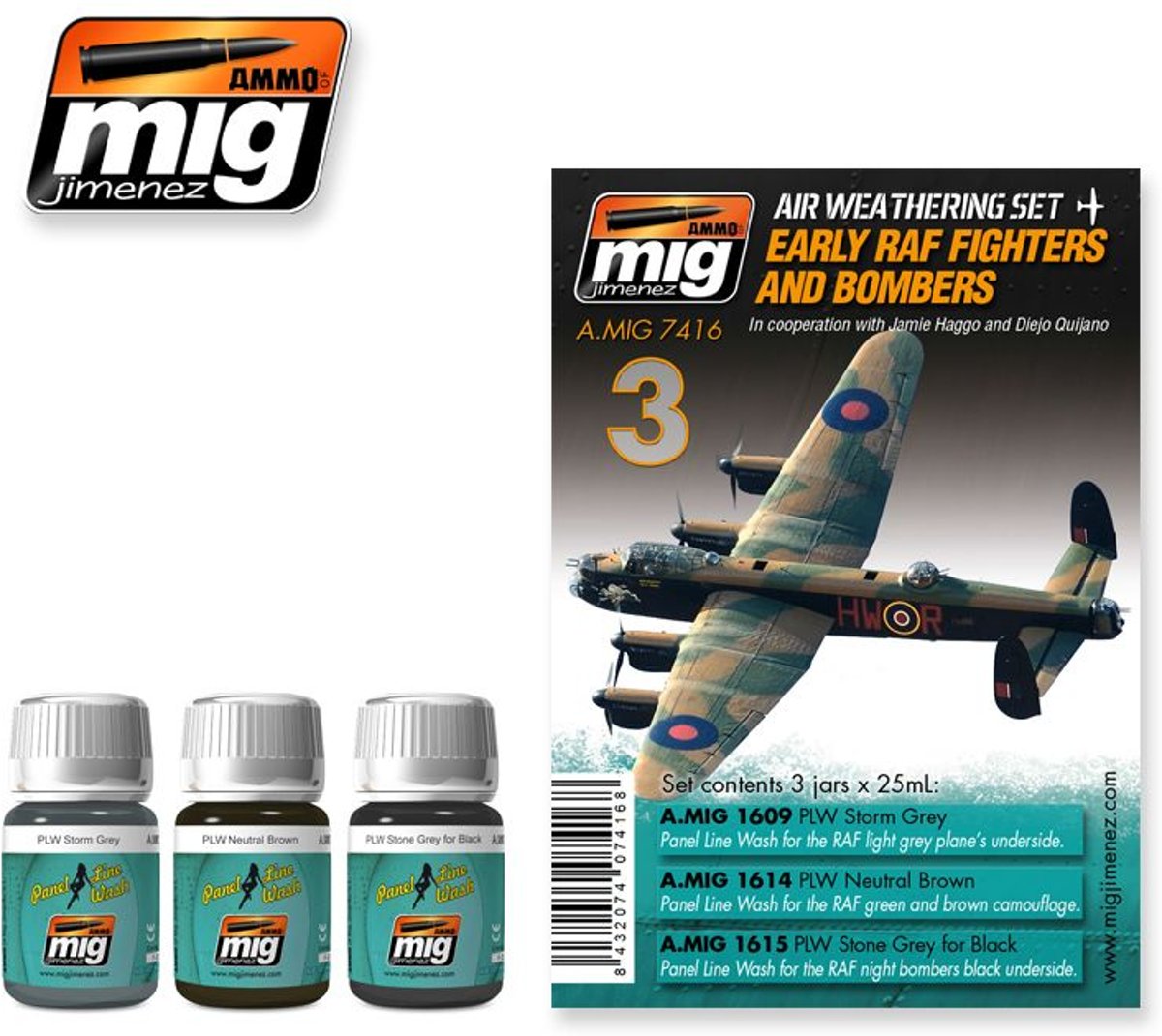 Mig - Early Raf Fighters And Bombers (Mig7416)