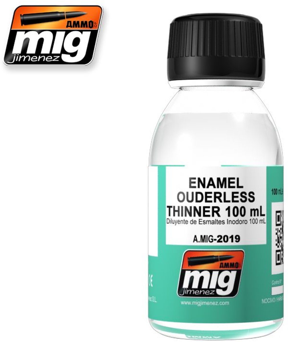 Mig - Enamel Ouderless Thinner  (100 Ml) (Mig2019)