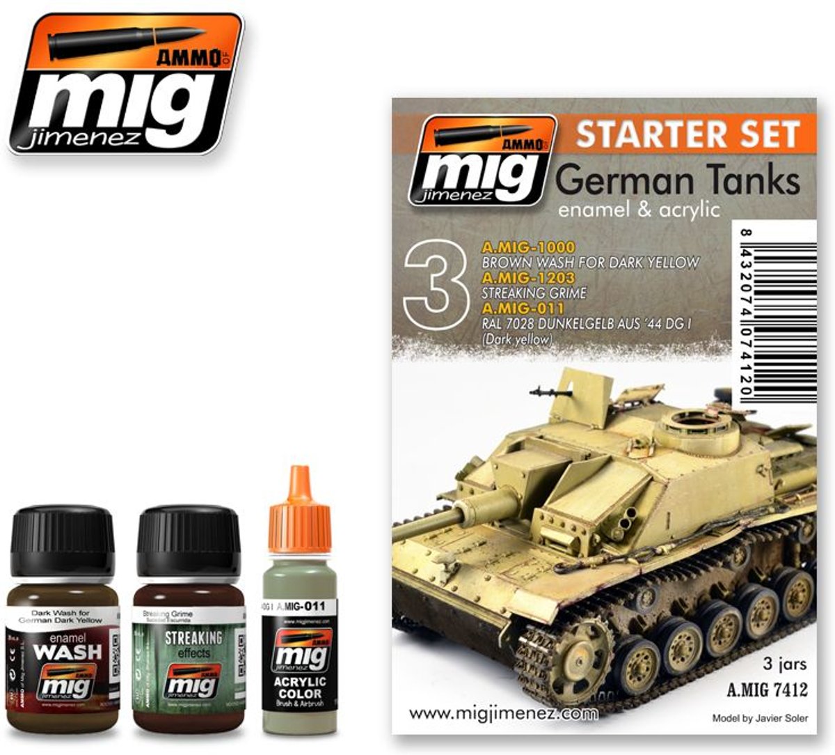 Mig - German Tanks Set (Mig7412)