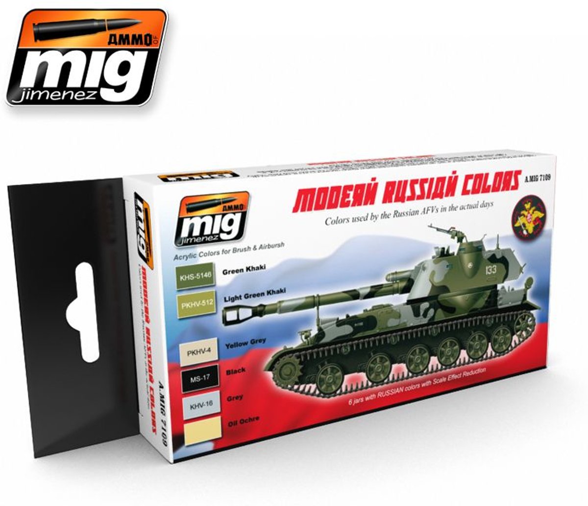 Mig - Modern Russian Camo Colors (Mig7109)