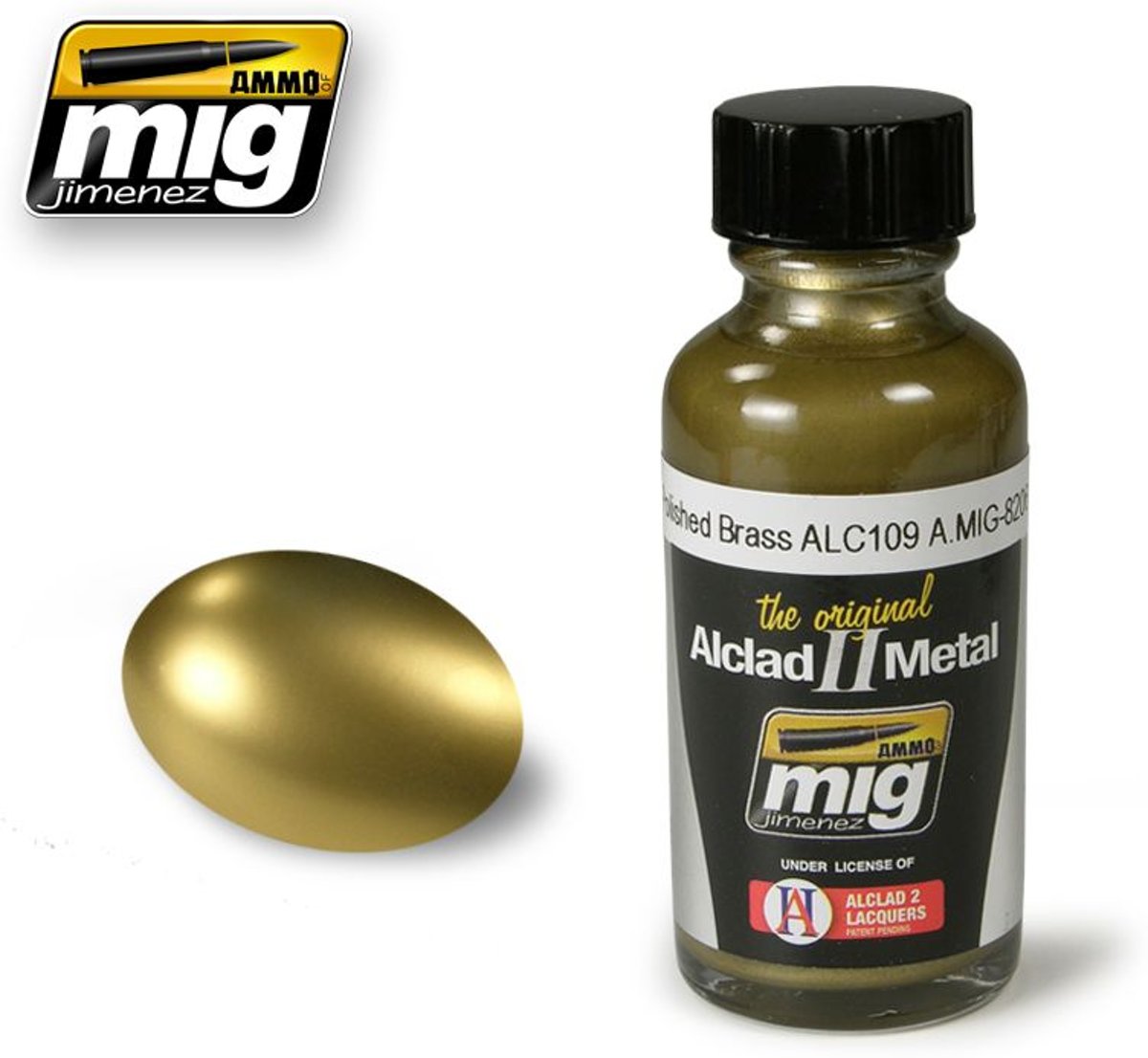 Mig - Polished Brass Alc109 (Mig8206)