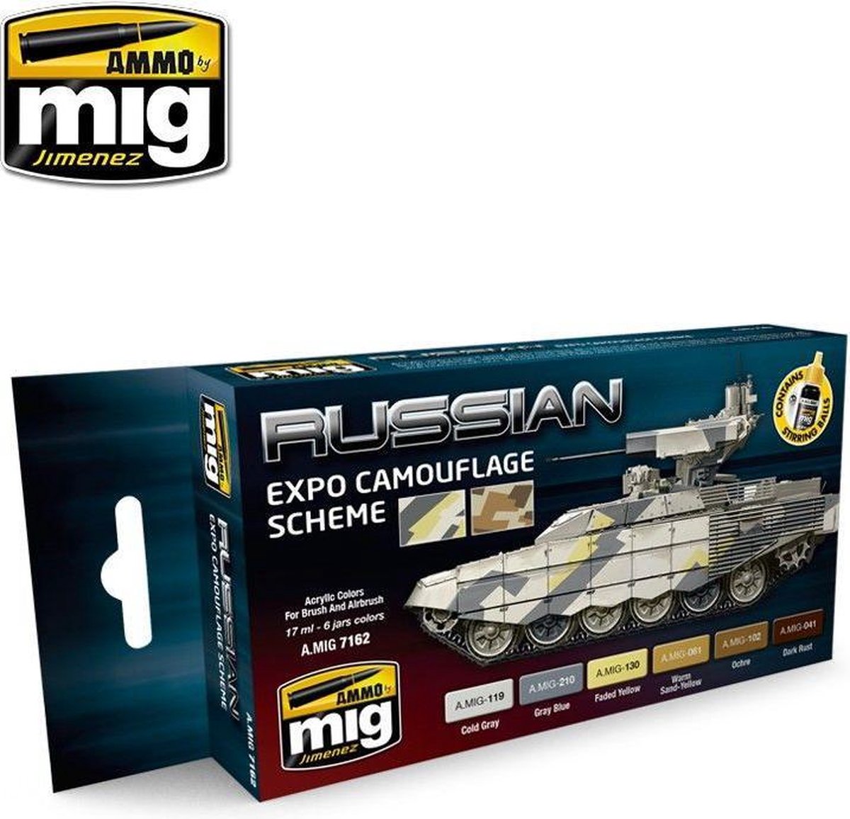 Mig - Russian Expo Camouflage Scheme (Mig7162)