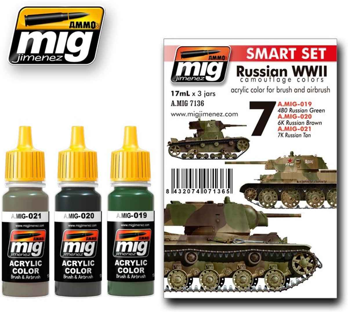 Mig - Russian Wwii Colors (Mig7136)