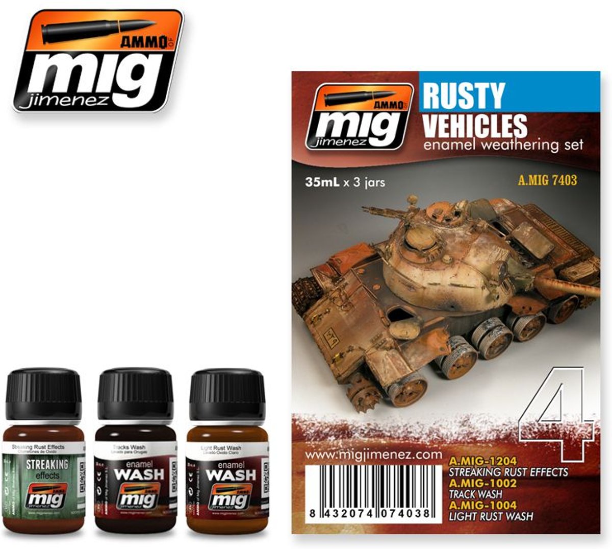 Mig - Rusty Vehicles (Mig7403)