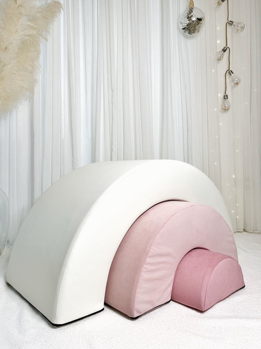 Rainbow Playset Foamblokken - Moje - Pink