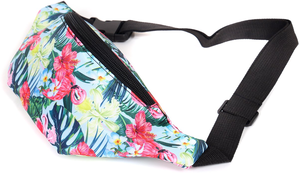 Heuptasje Hawaii - Flamingo Print - Strandfeest - Fanny Pack