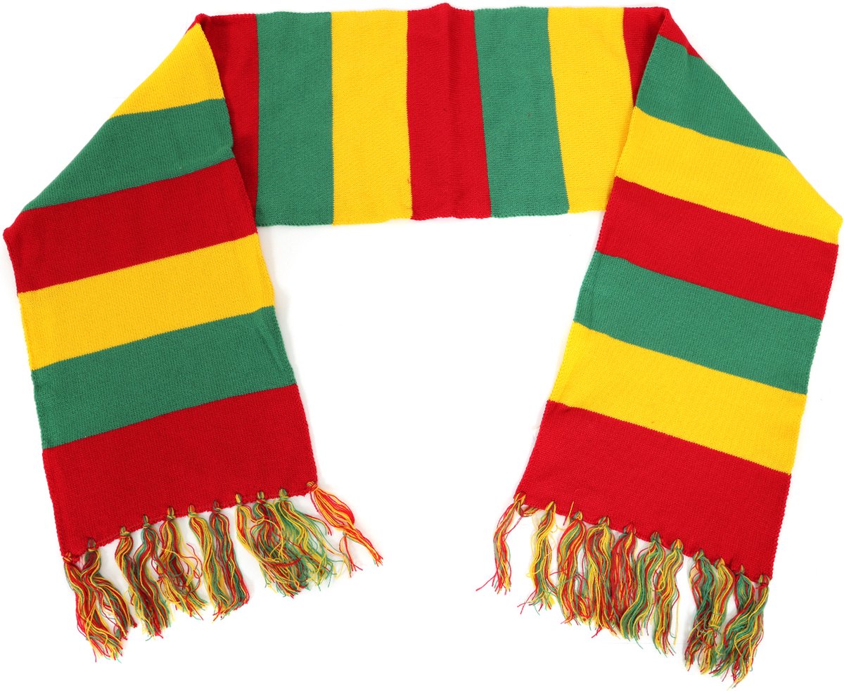 Sjaal Rood-Geel-Groen Carnaval Limburg