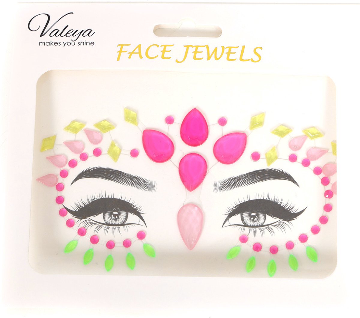 Steentjes - Face en Body Jewels Glow In The Dark - Nr. 33