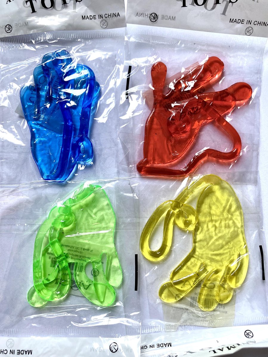 Set van 4 plakhandjes