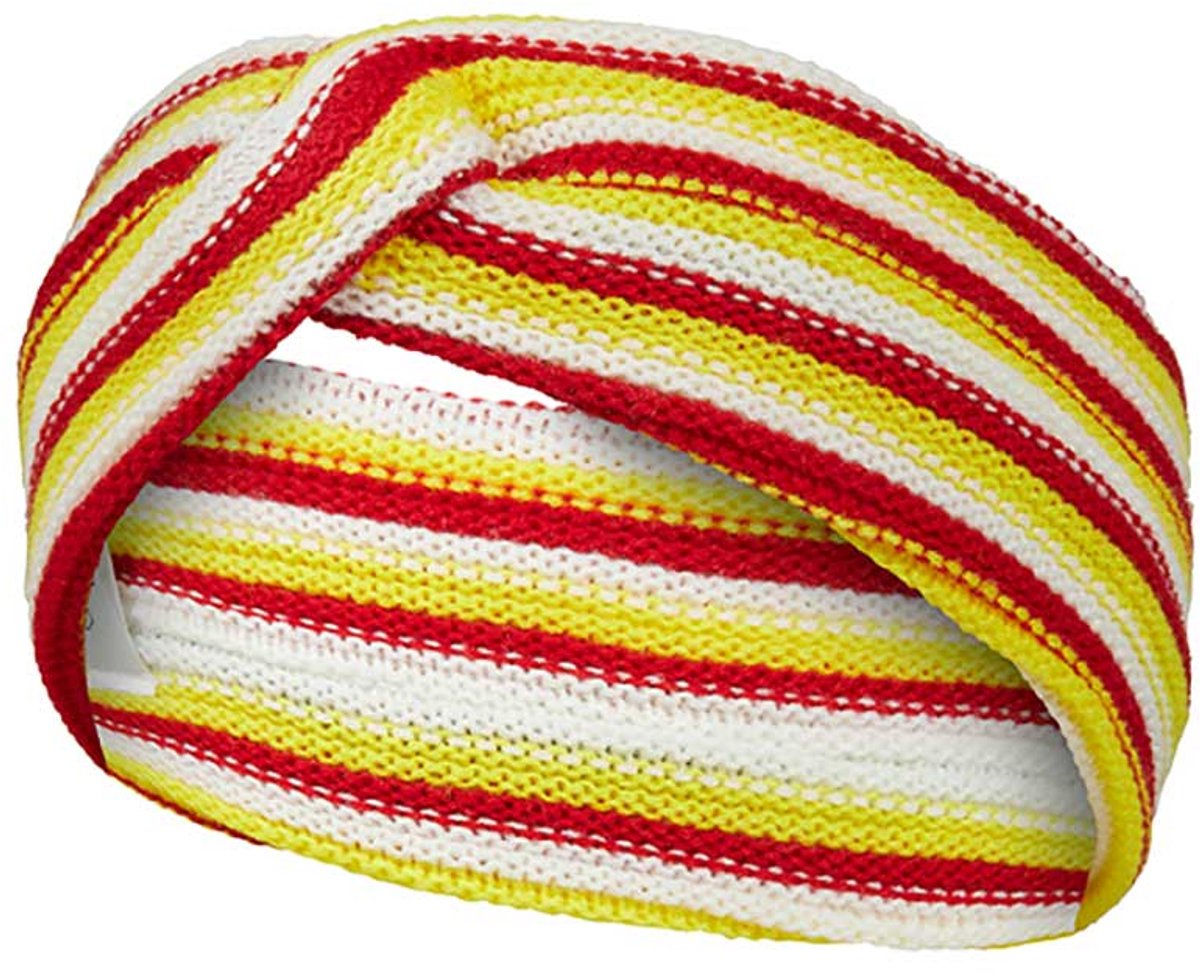 Morethansocks - Oeteldonk Haarband - Unisex - Haarband Oeteldonk - Haarband rood/wit/geel