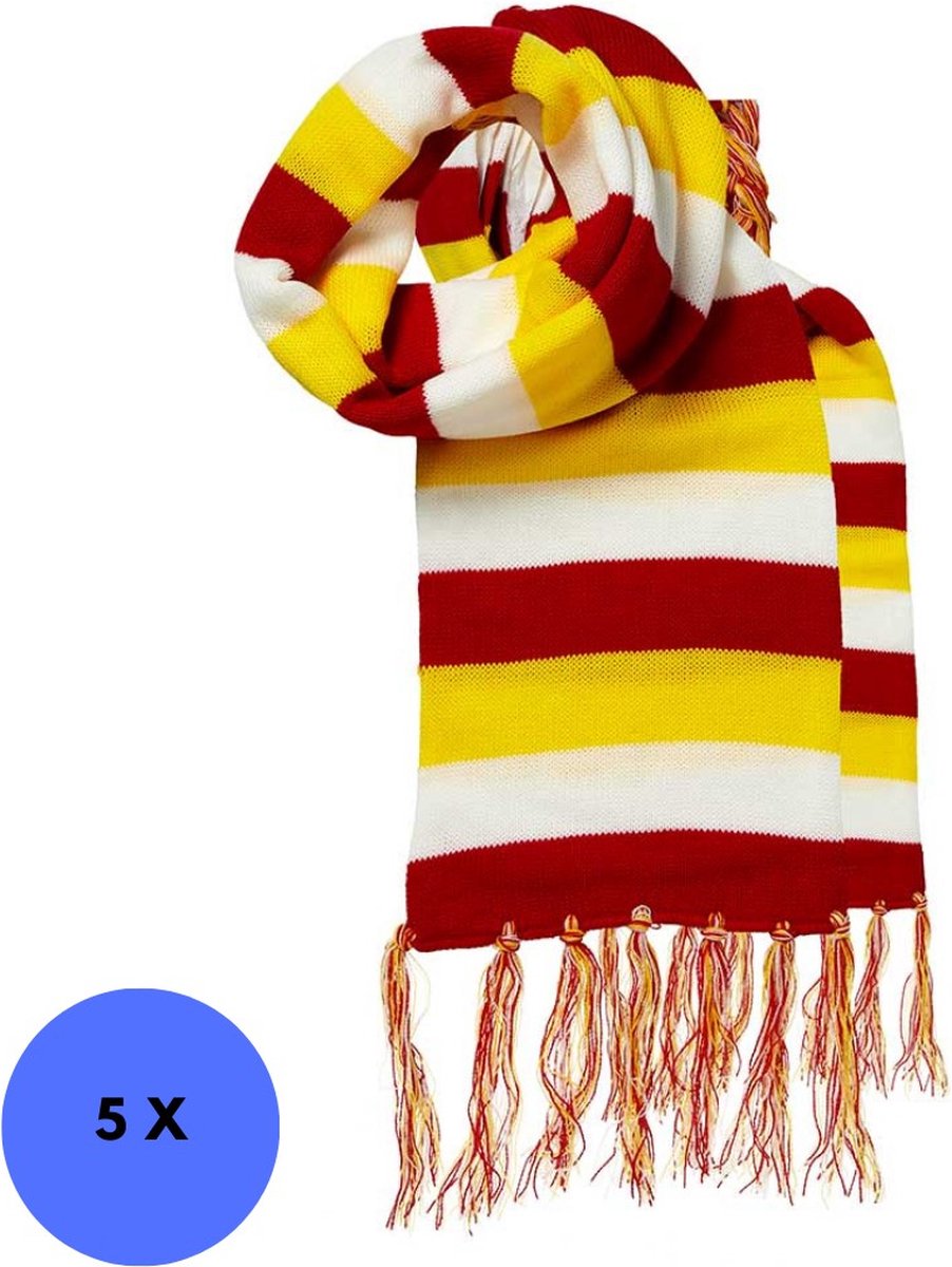 Morethansocks - Oeteldonk sjaal - 5 Stuks - Voordeelpakket - Unisex - Carnaval sjaal Den Bosch