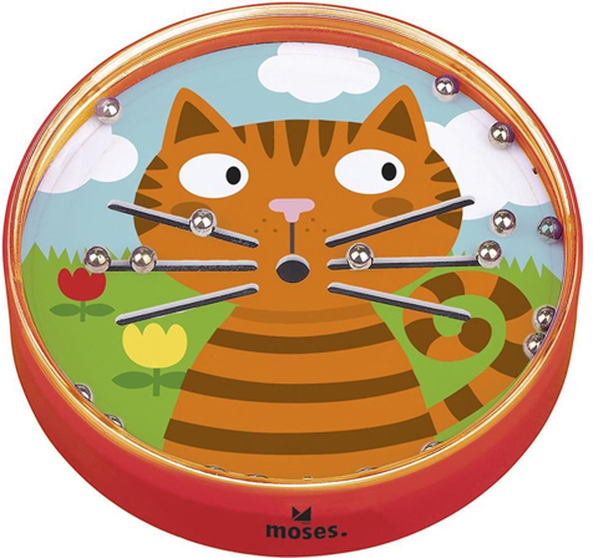 Up and Down voor Kinderen - Kat - Geduldspel - 9.5 cm