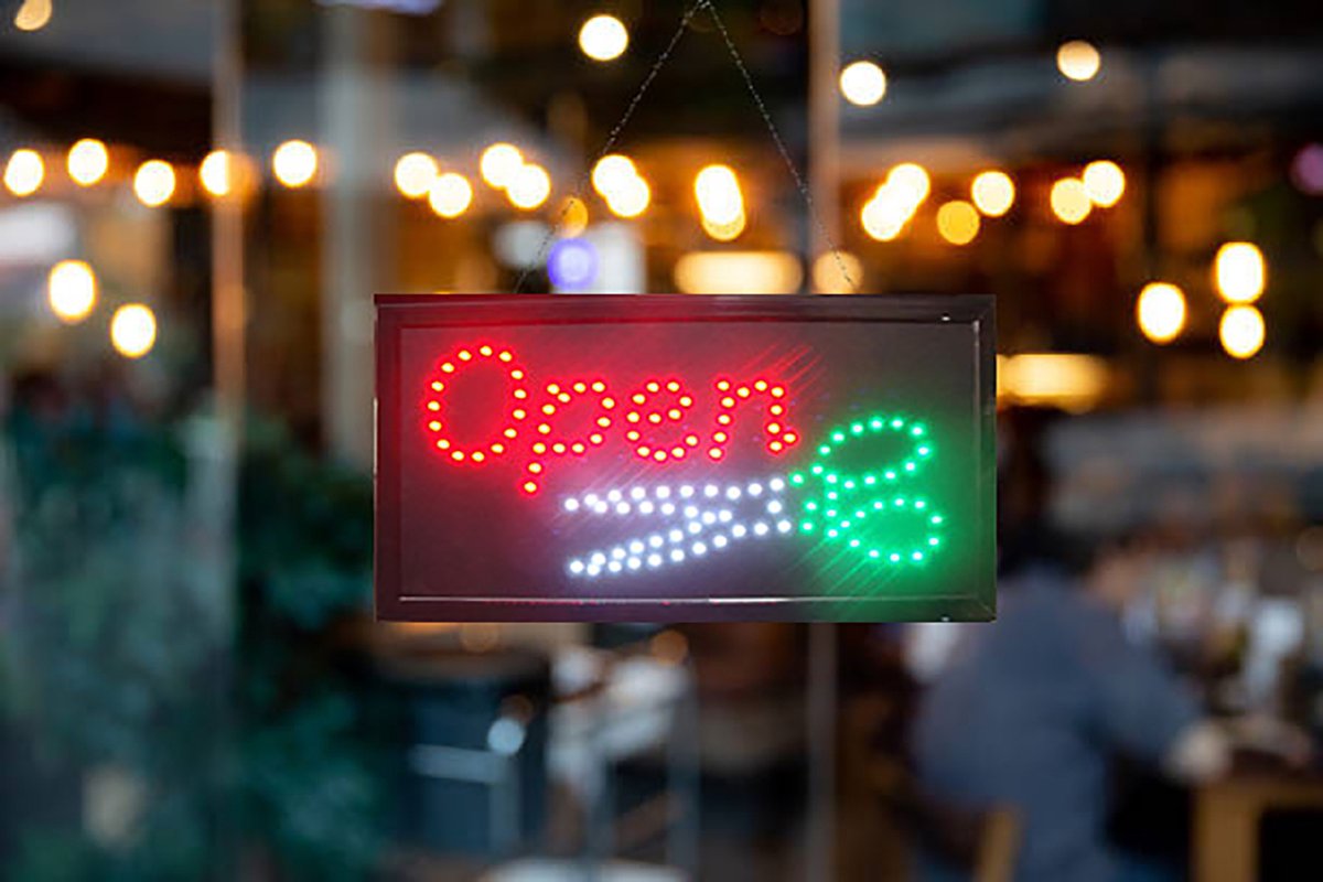 Led bord open - Led bord - Led - Verlichting - Open - Led sign - Neon sign - Led lamp - Ledbord - Led verlichting - Decoratie - Led lights - 50 x 25 cm