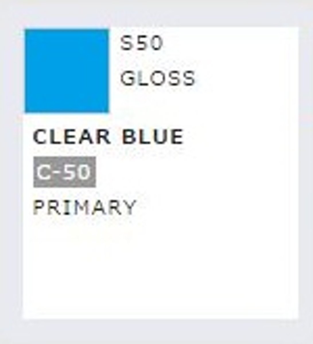 Mrhobby - Mr. Color Spray 100 Ml Clear Blue (Mrh-s-050)